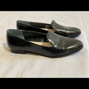 BLACK ALFANI SLIP-ONS